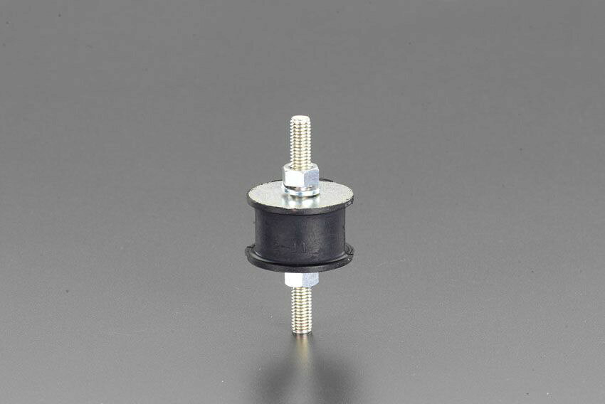 ●ゴム材質:天然ゴム●高さ:33mm●ねじサイズ:M8×25mm●下方向支持荷重:540N●下方向ばね定数:220N/mm六角ナット、スプリングワッシャー2個付000012092726 HD　