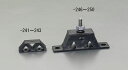【メーカー在庫あり】 エスコ ESCO M10/40mm 山形 防振ゴム 000012217695 JP