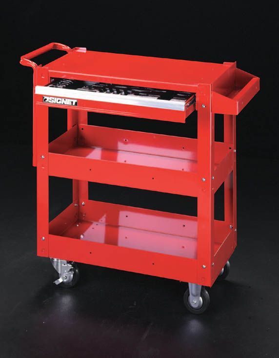 【メーカー在庫あり】 エスコ ESCO 720x410x853mm/ 3段 ツールワゴン 000012039502...