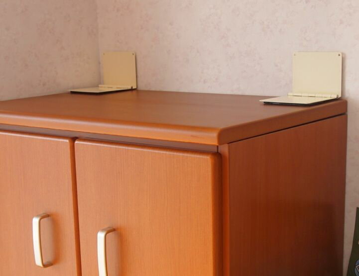 【メーカー在庫あり】 エスコ ESCO 100x80mm 転倒防止粘着プレート 2枚 000012254600 HD店