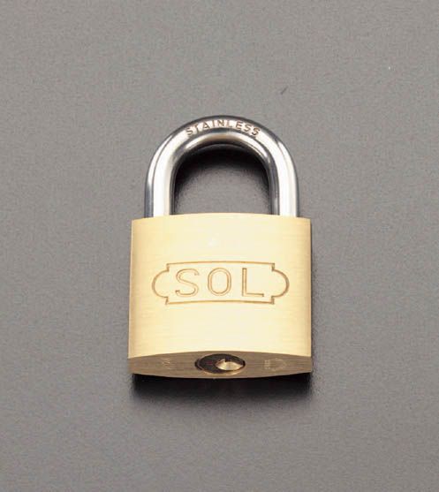 【メーカー在庫あり】 エスコ ESCO 60mm シリンダー錠 ステンレス製ツル 000012044056 HD店