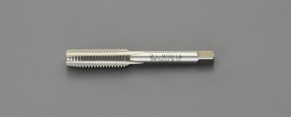 【メーカー在庫あり】 エスコ ESCO M 3x0.5 ハンドタップ(左ねじ用/SKS2/中) EA829DM-3 HD店