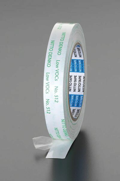 長さ：20m幅：20mm厚さ：0.15mm内芯径：76mm(3”)材質：基材：不織布粘着剤：アクリル系テープ色：白色半透明発泡体、不織布等、粗い面の固定に自動車内装材固定、銘板固定に低VOC(揮発性有機化合物)環境対応型テープ1巻入EA944MD-92楽天 HD店　