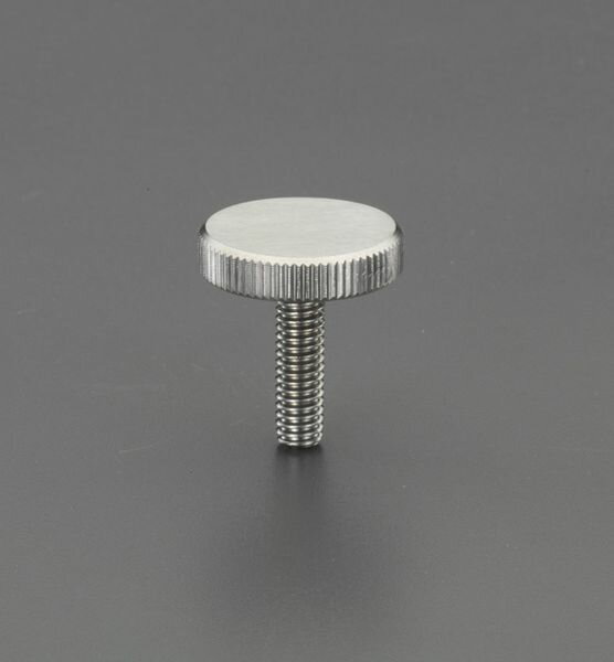 Rakuten - 【メーカー在庫あり】 エスコ ESCO M6x20mm/φ24mm ローレットノブ(雄ねじ/ステンレス製) EA948BB-42A HD店