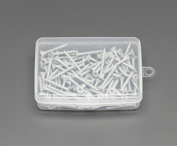 【メーカー在庫あり】 エスコ ESCO 3.8x25mm コーススレッド(鉄/ホワイト/100本) EA949FH-11 HD店