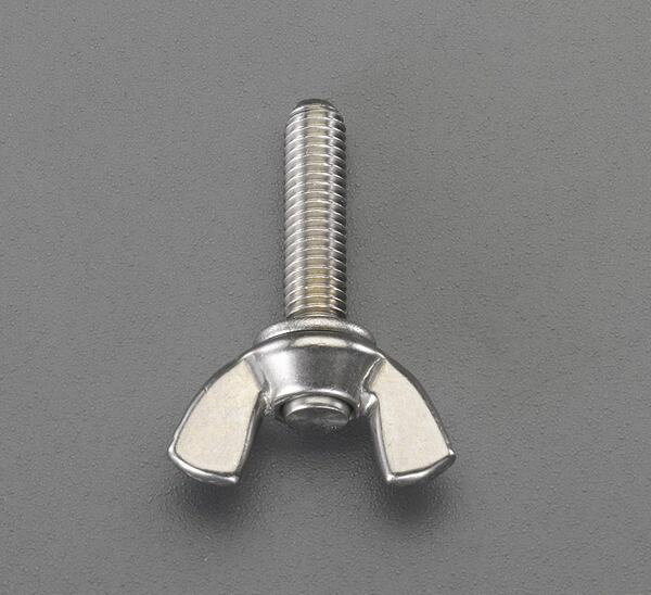 【メーカー在庫あり】 エスコ ESCO M10x50mm 蝶ボルト(ステンレス製/1個) EA949HF-1050 HD店