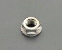 【メーカー在庫あり】 エスコ ESCO M4 フランジナット(ステンレス製/セレード付/20個) EA949SD-404 HD店