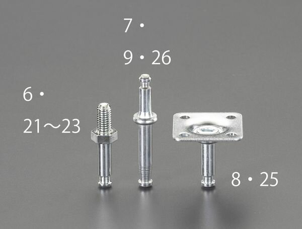 【メーカー在庫あり】 エスコ ESCO グリップステム (40mm用/4個) EA986PC-7 HD店