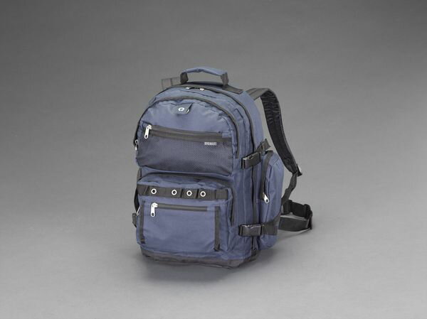 【メーカー在庫あり】 エスコ ESCO 343x203x508mm/30L リュックサック(ネイビー) EA927CH-8 HD店