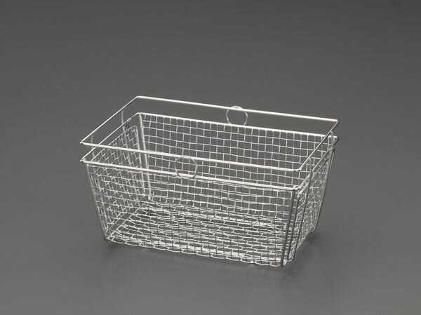 【メーカー在庫あり】 エスコ ESCO 300x200x160mm 洗浄かご(ステンレス製) EA992CV-41 HD店