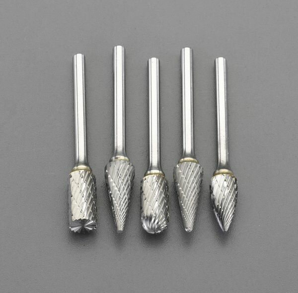 【メーカー在庫あり】 EA819CX-3 エスコ ESCO 5本組/3mm軸 超硬バーセット