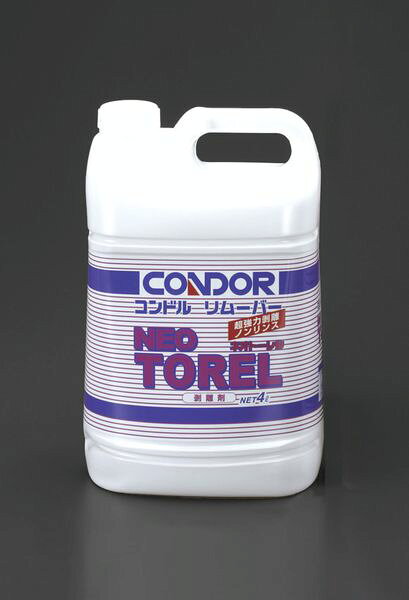 希釈:5〜20倍標準使用量:200ml/m2内容量:4L入数:1個中性ノンリンスタイプ古くなった厚塗り皮膜も完全に除去します。EA920LE-7楽天 HD店　