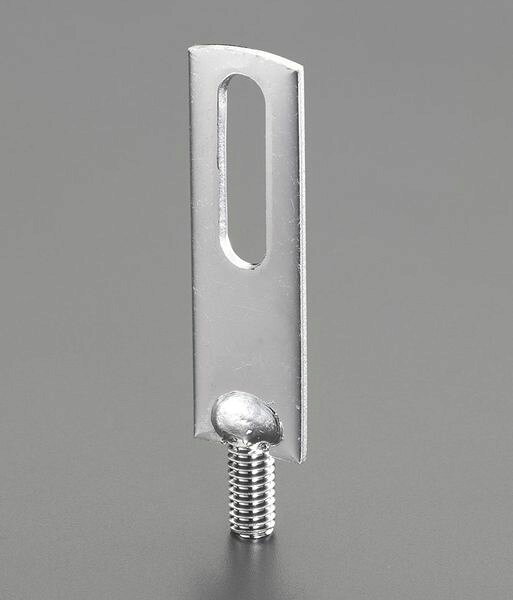 材質：SUS304幅：25mm厚さ：3.0mmねじ径：W3/8”高さ：50mm穴径：9×35mm入数：1個EA440AL-250楽天 HD店　
