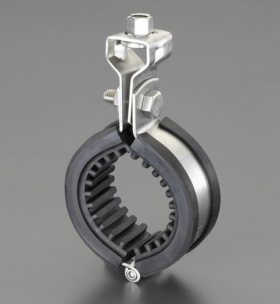 【メーカー在庫あり】 エスコ ESCO 25A 吊バンド(鋼管用/防振/ステンレス製) EA440AN-25 HD店