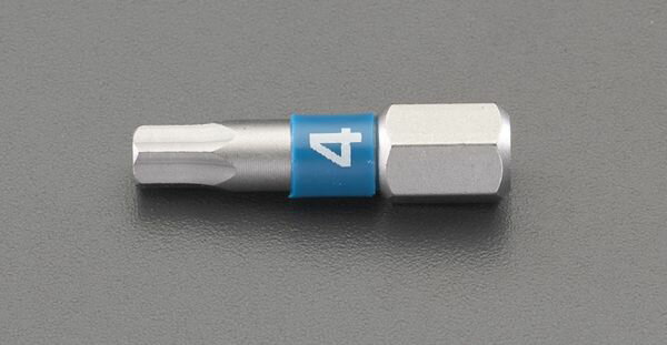 【メーカー在庫あり】 エスコ ESCO 2.5x25mm Hexagon ドライバービット(ステンレス製) EA611BJ-13A HD店