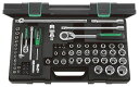【メーカー在庫あり】 エスコ ESCO 1/4インチsq・1/2インチsq ソケットレンチセット EA617DC-5A HD店