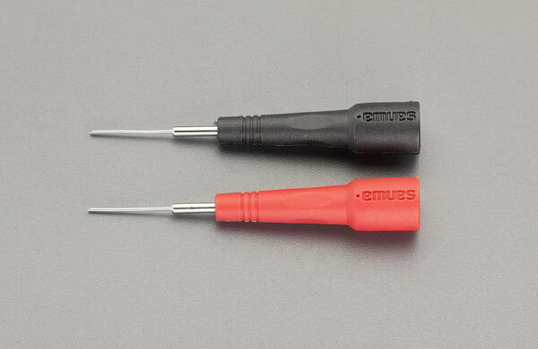 【メーカー在庫あり】 エスコ ESCO テストリード棒用細ピン変換アダプター EA707NA-18 HD店