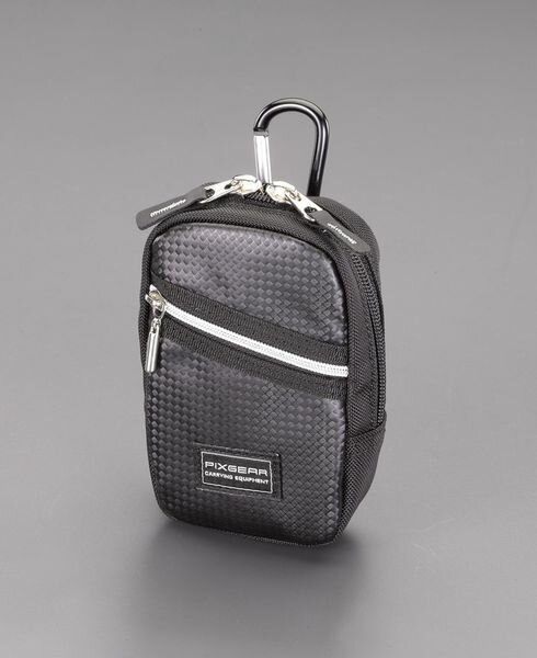 【メーカー在庫あり】 エスコ ESCO 65x110x35mm カメラポーチ(ブラック) EA759ZA-31A HD店