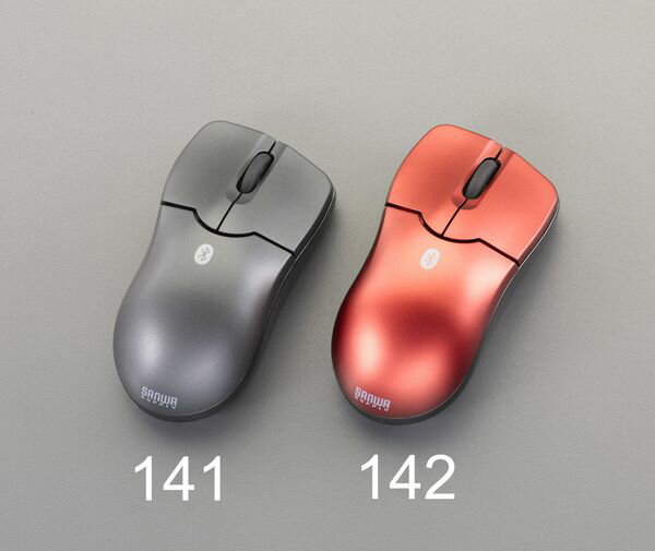 【メーカー在庫あり】 エスコ ESCO 単4x2本 ワイヤレス光学式マウス (ブラック) EA764AA-141 HD店