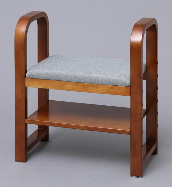 楽天ヒロチー商事 ハーレー 楽天市場店【メーカー在庫あり】 エスコ ESCO 550x290x600mm 玄関用椅子 EA903AL-28 HD店