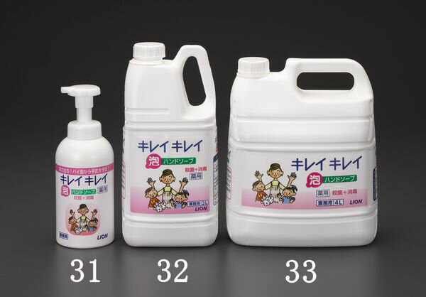 【メーカー在庫あり】 エスコ ESCO 550ml 薬用泡ハンドソープ EA922C-31 HD店