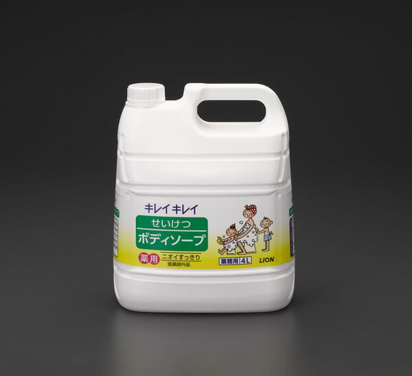 【メーカー在庫あり】 エスコ ESCO 4.0L ボディソープ EA922KR-9 HD店