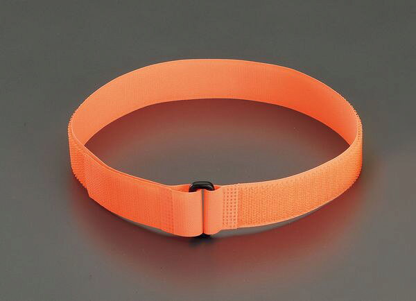 【メーカー在庫あり】 エスコ ESCO 25x 420mm マジックバンド(高視認性/オレンジ) EA944M-131 HD店