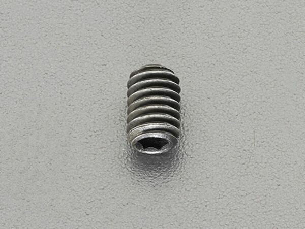 【メーカー在庫あり】 エスコ ESCO M 3x 3mm六角穴付止めねじ(ステンレス/黒色/4本...