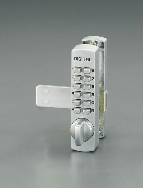 【メーカー在庫あり】 エスコ ESCO 25-50mm デジタル面付錠(引戸兼用) EA951KF-22 HD店