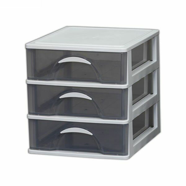 Office Supplies - 【メーカー在庫あり】 エスコ ESCO 312x360x 329mm/ 3段 デスクチェスト EA954JA-95 HD店