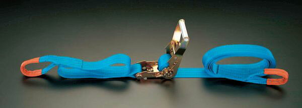 ベルト材質：ポリエステル使用荷重：250kg固定側：1m調整側：3mベルト幅：25mmスチールバックルEA982AB-3楽天 HD店　