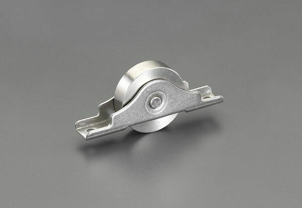 【メーカー在庫あり】 エスコ ESCO 36mm/50kg 戸車(平型・ステンレス製) EA986RY-3...