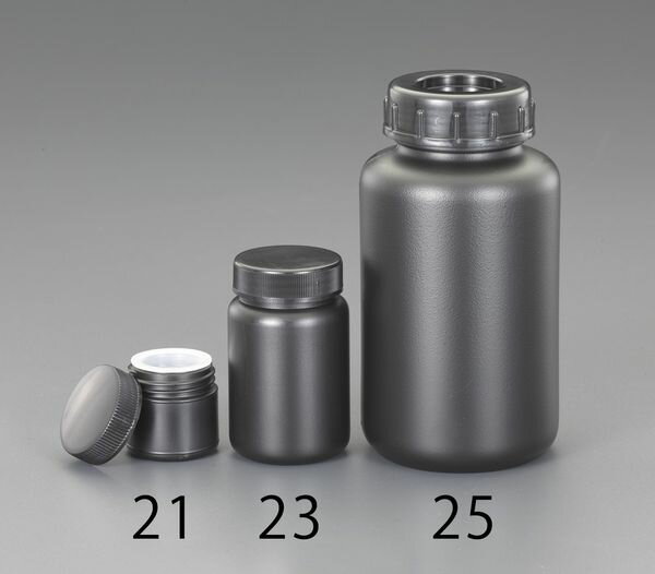 【メーカー在庫あり】 φ 63x123mm/250ml 遮光型広口 000012288684 HD店