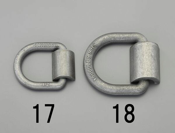 使用場所や用途に合わせて、塗装が可能です。リング幅：74mm材質：スチール線径：19.5mmプレートサイズ：51×64mm使用荷重：3024kg000012295497楽天 HD店　