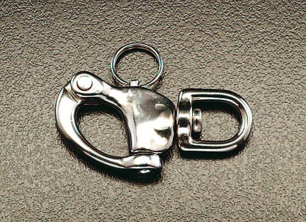 【メーカー在庫あり】 89mm スイベルスナップ(ステンレス製) 000012004570 HD店