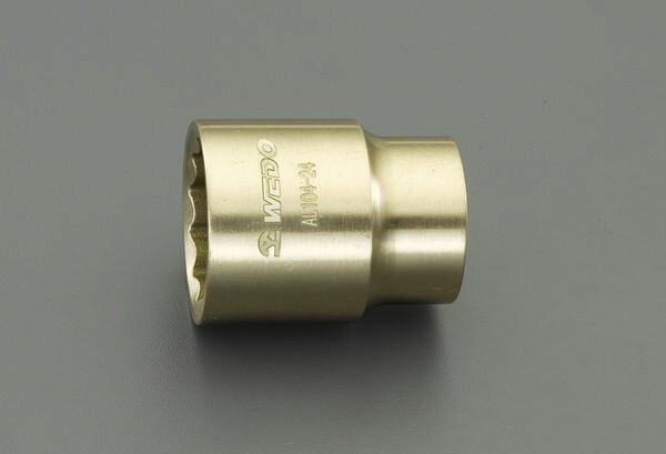 材質：アルミニウム青銅差込角：1/2”12ポイント対辺：29mm外径：30mm全長：46mm防爆000012290863楽天 HD店