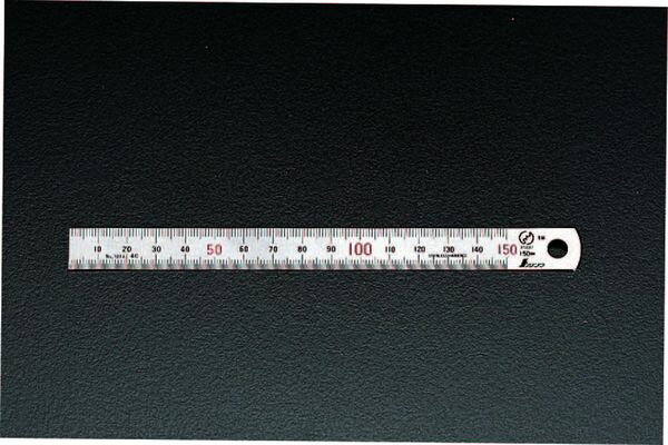 【メーカー在庫あり】 2000mm シルバー直尺 000012291198 HD店