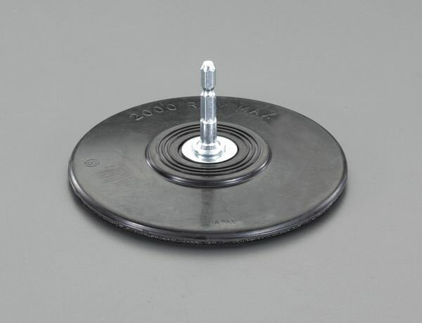 【メーカー在庫あり】 φ125mm 軸付ラバーパット(マジック式・ 000012291842 HD店