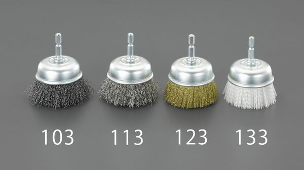 軸径：1/4”（6.35mm）毛丈：25mm最大回転数：4500rpm材質：スチールブラシサイズ：外径：40mm 線径：0.3mm000012291962楽天 HD店　