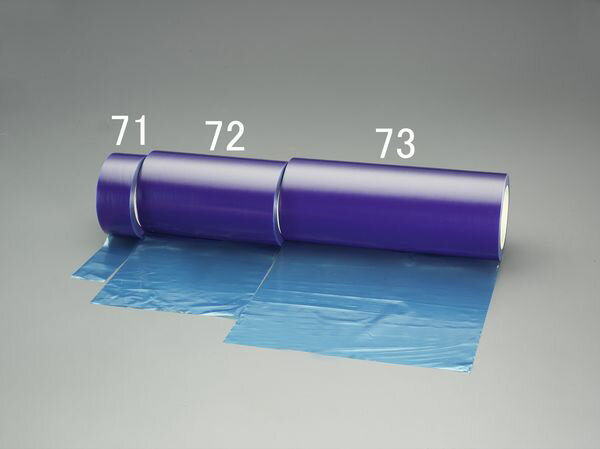 材質：基材：ポリエチレン 粘着剤：アクリル系芯内径：76mm（3”）アルミ、ステンレス等の金属板やサッシ等の表面を保護し、剥がした後も残りません。幅：200mm長さ：100m厚さ：0.05mm色：ブルー000012292986楽天 HD店　