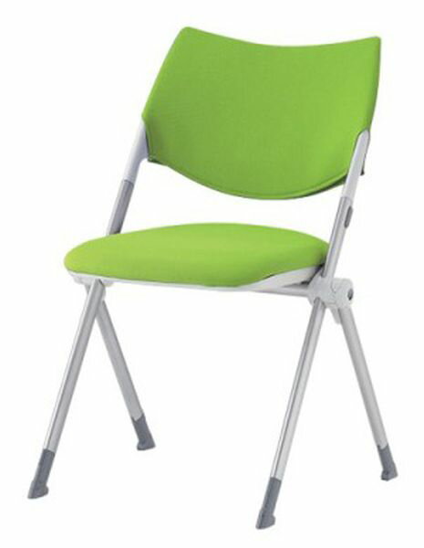 【メーカー在庫あり】 折畳み椅子(グリーン) 000012297417 HD店