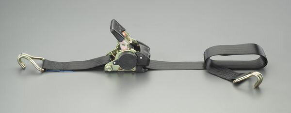 【メーカー在庫あり】 25mmx3.0m/ 60kg ベルト荷締機(ラチ 000012295348 HD店