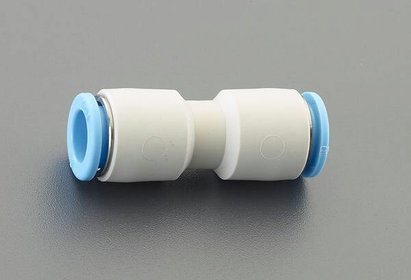 チューブ外径：6mm使用温度：−15〜60℃使用圧力：0〜1MPa材質：ステンレス(SUS304)/樹脂：PBT使用流体：空気・水入数：1個EA140HR-306楽天 HD店　