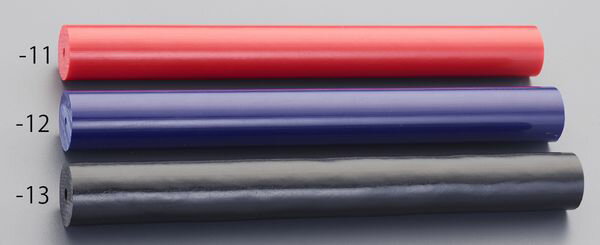 【メーカー在庫あり】 φ23.8x500mm 硬質PVC丸棒(赤) EA441EA-16 HD店