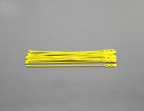 【メーカー在庫あり】 310mm 結束バンド(ビーズタイプ/黄 EA475FK-311 HD店