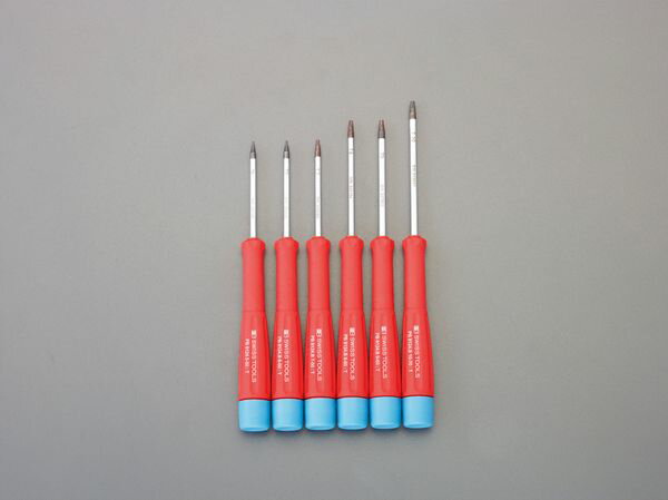 【メーカー在庫あり】 6本組 [TORX]ドライバー(精密用) EA552AP HD店