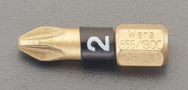 サイズ：PZ#2全長(mm)：25六角シャンク：1/4”ダイヤモンドコーティングBi Torsion仕様入数：1本EA611GP-2楽天 HD店　