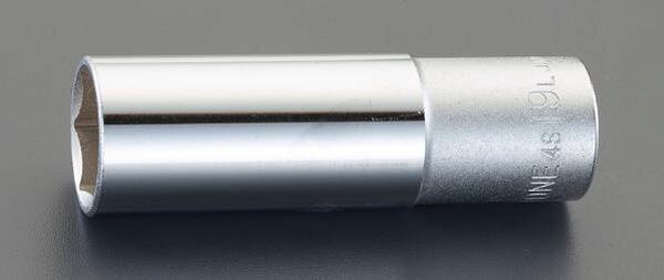 差込角：1/2”対辺(mm)：10外径(mm)：15全長(mm)：83入数：1個EA618KG-10楽天 HD店　