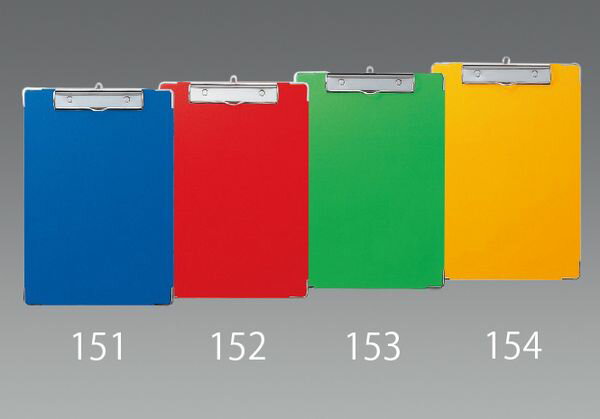 【メーカー在庫あり】 A4/E クリップボード(ブルー) EA762DA-151 HD店