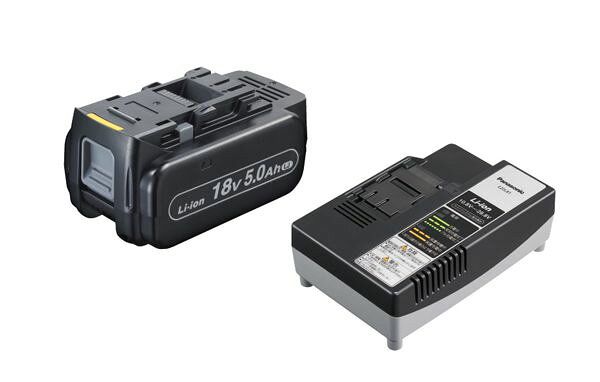 18Vリチウムイオンバッテリー(5.0Ah)と充電器のセットです。型番：EZ9L54STバッテリー電圧：18V替バッテリー：EA813PB-18B入数：1個EA813P-22楽天 HD店　
